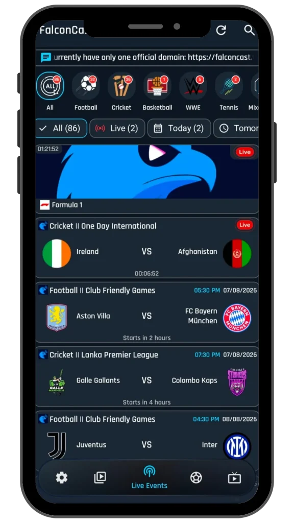 The Future of Falcon Cast APK